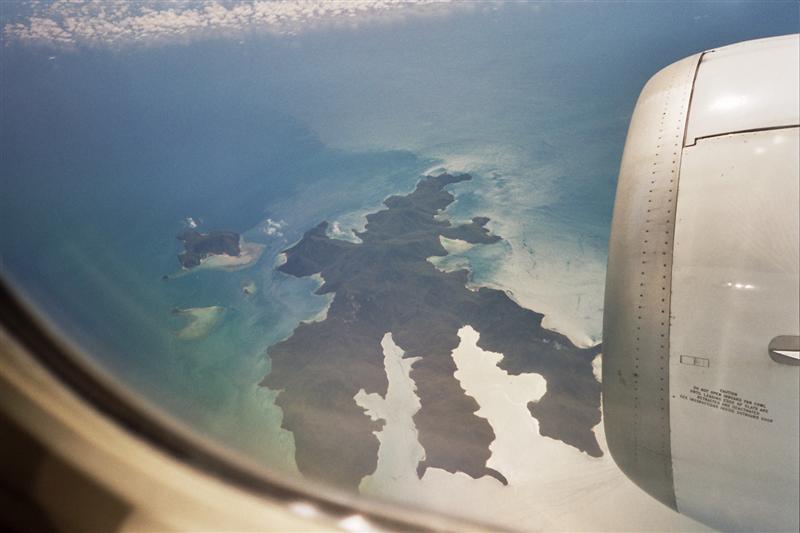 Gran Barrera de Coral desde avion