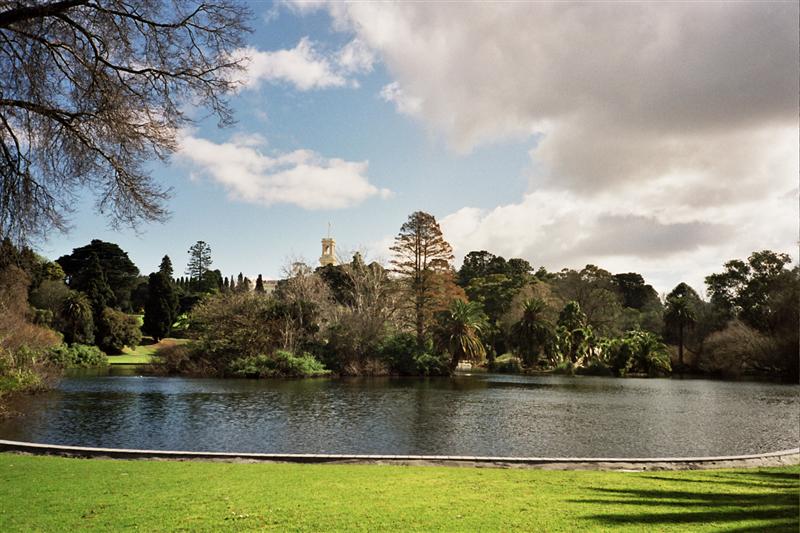 Melbourne - Ornamental Lake en Kings Domain
