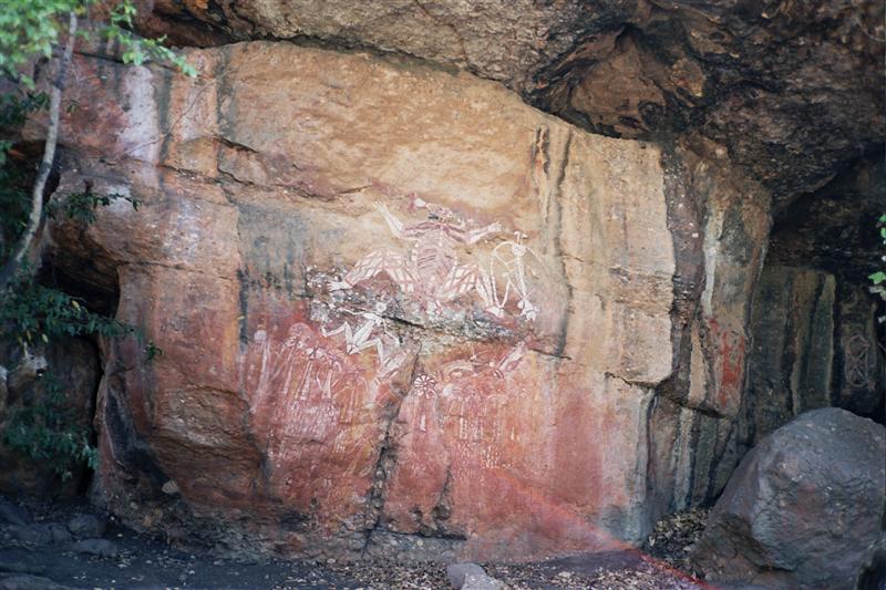 P.N.Kakadu - Pinturas aborigenes en Nourlangie