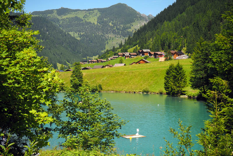 Stausee Steg