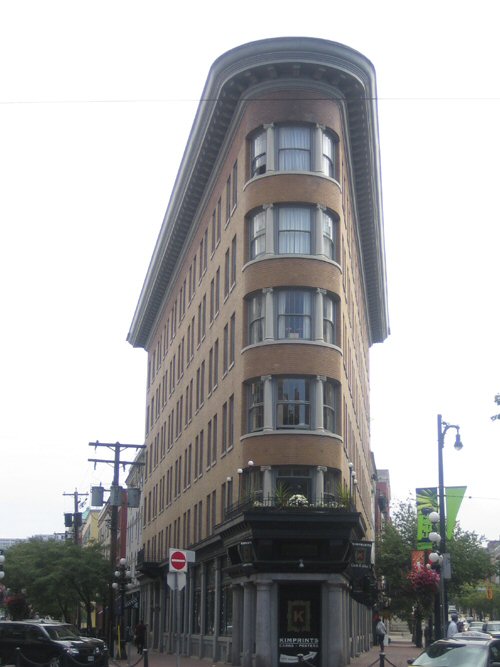 Vancouver<BR>Triangular Building in Gastown