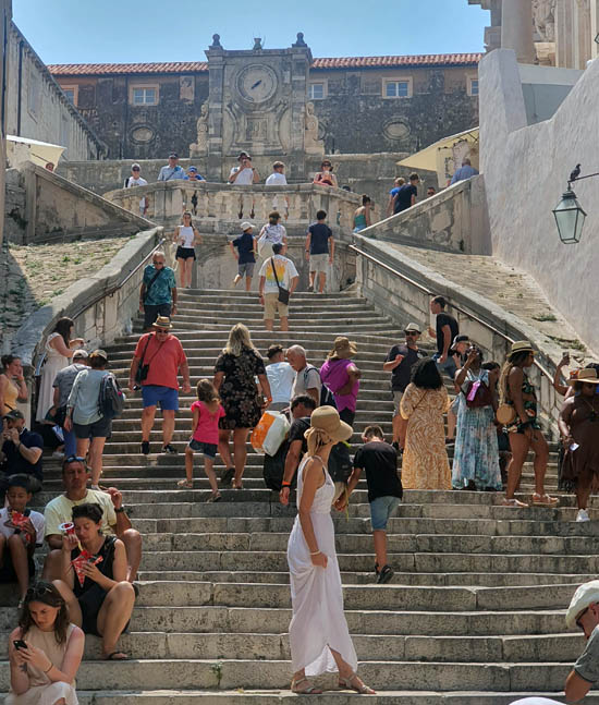 Dubrovnik - Jesuit Staircase