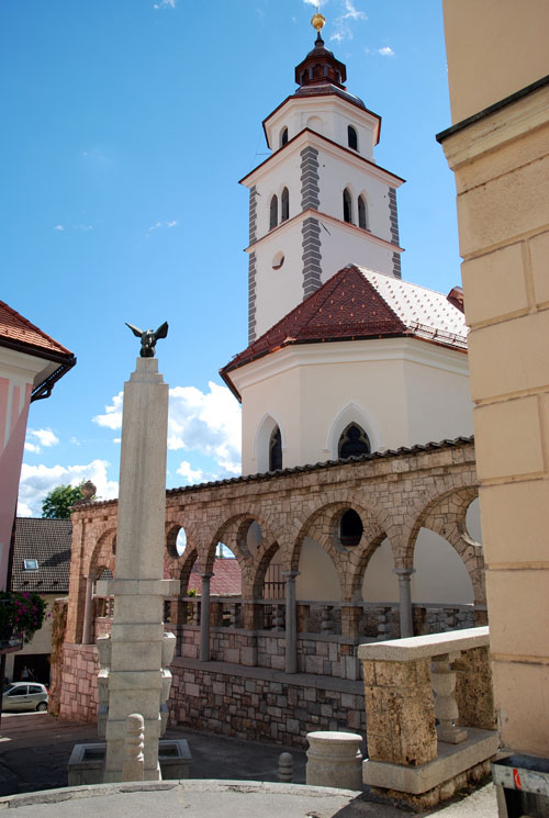 Kranj - Church of the Holy Rosary (ROŽENVENSKA CERKEV)