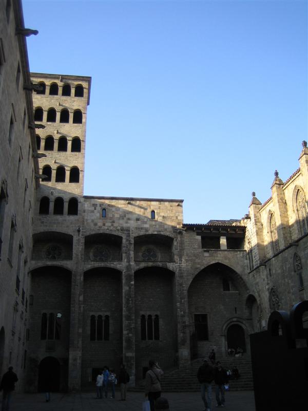 King square (Pla&ccedil;a del Rei)