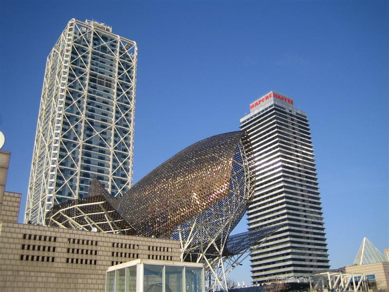 Olympic harbour - Golden fish