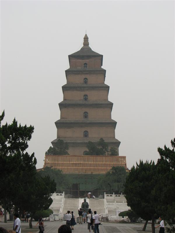 Xian - Big Wild Goose Pagoda