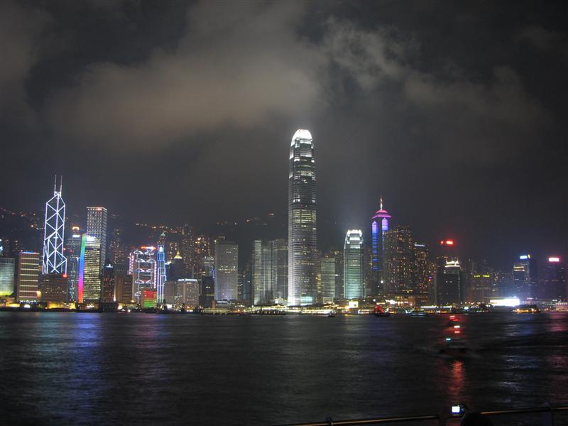Hong Kong Skyline at nigth