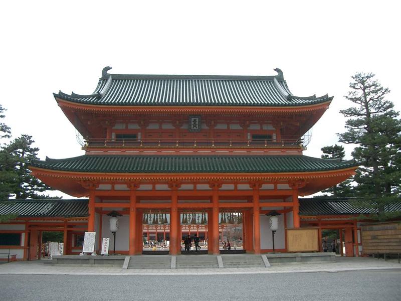 Kyoto - Heian Shinto shrine