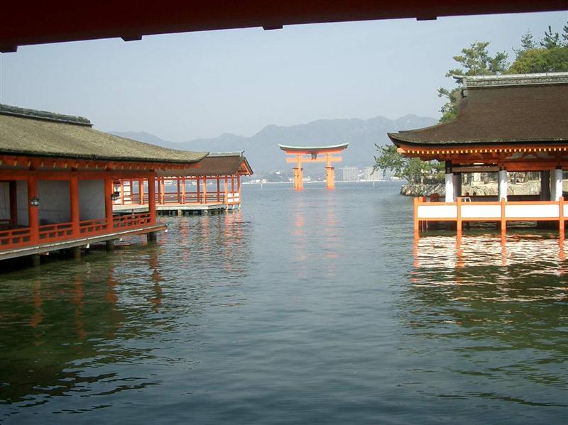 Miyajima - Puerta (Torii) flotante