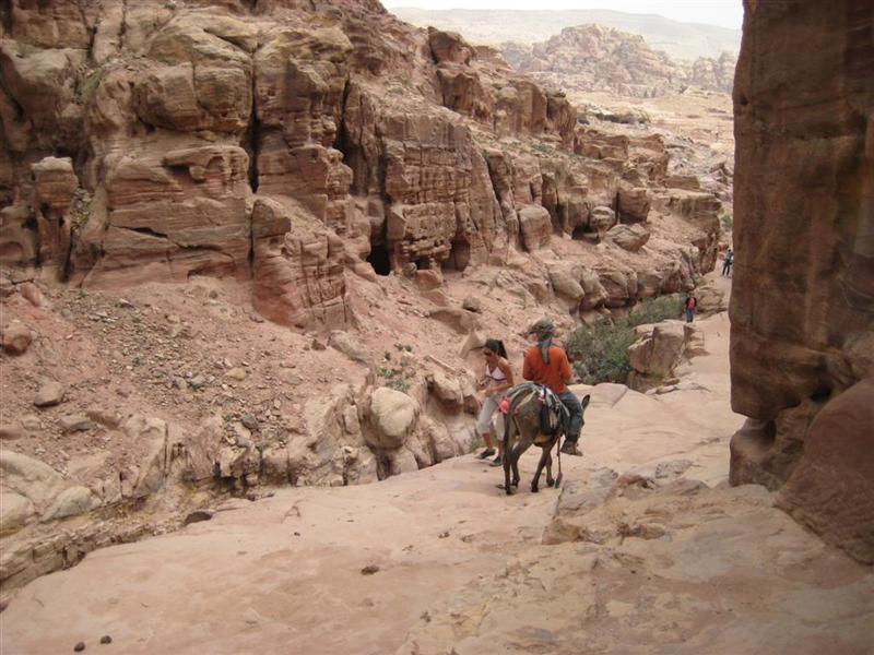 Petra - Subida al Monasterio