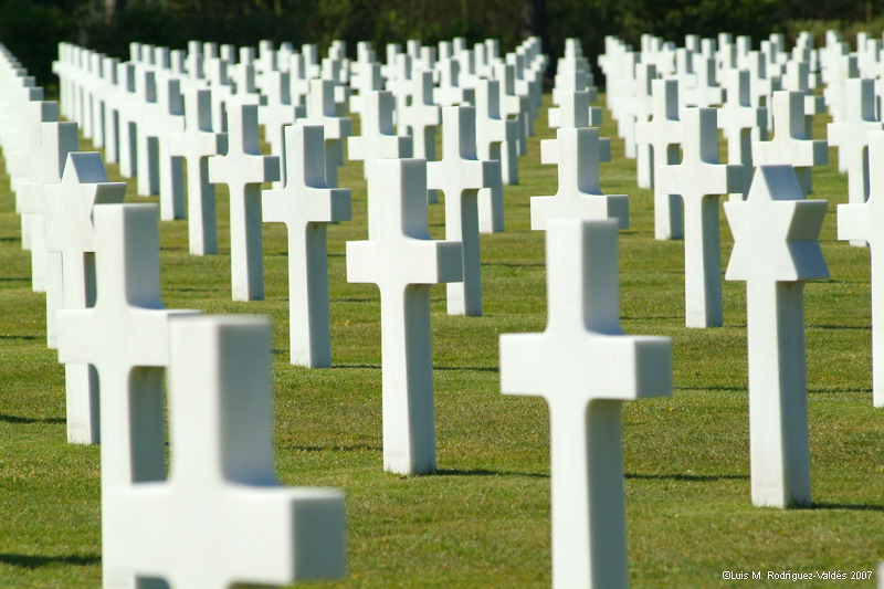 Cementerio americano en Normandia