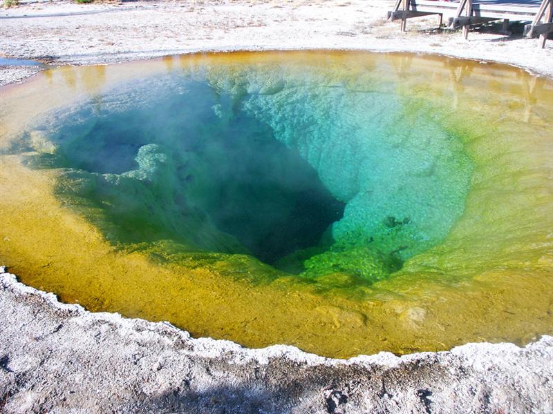 Yellowstone - Morning Glory pool