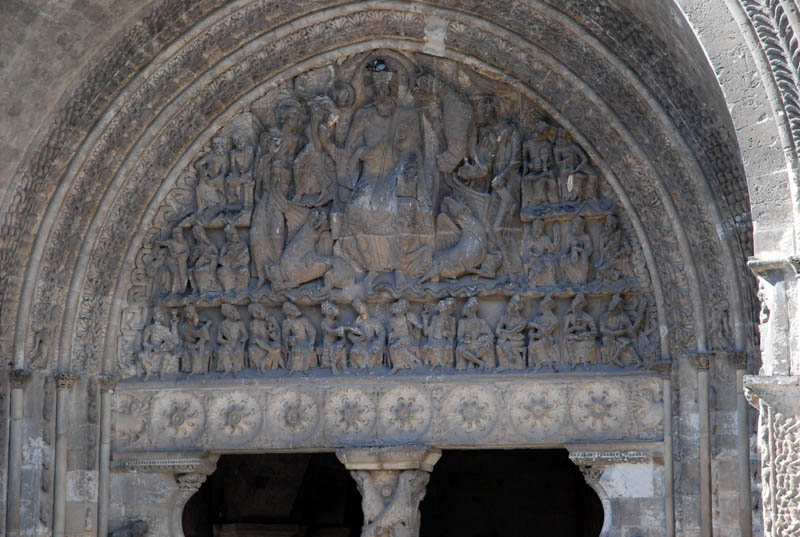Moissac - Tímpano de la abadía de St.Pierre