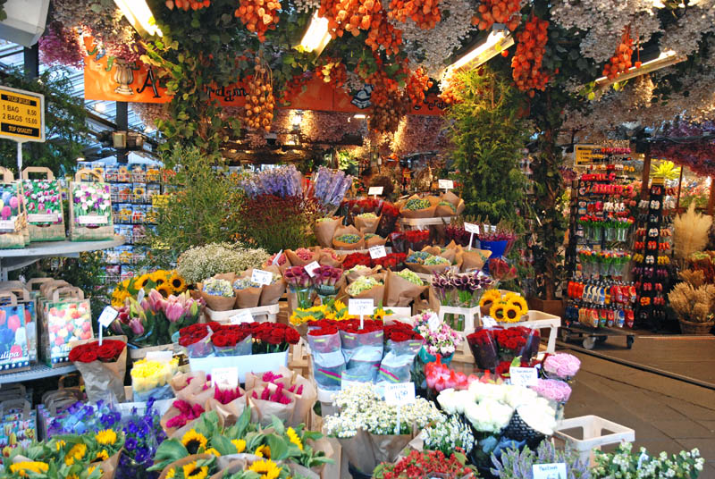 Amsterdam - Mercado de las flores (Bloemenmarkt)