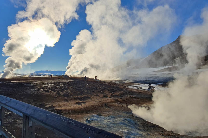 Area geotermal de Hverir