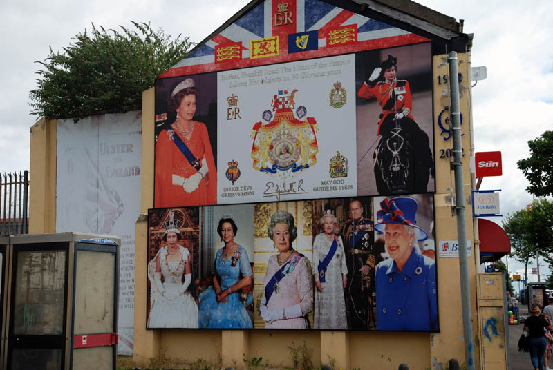 Belfast - Murales en Shankill Road