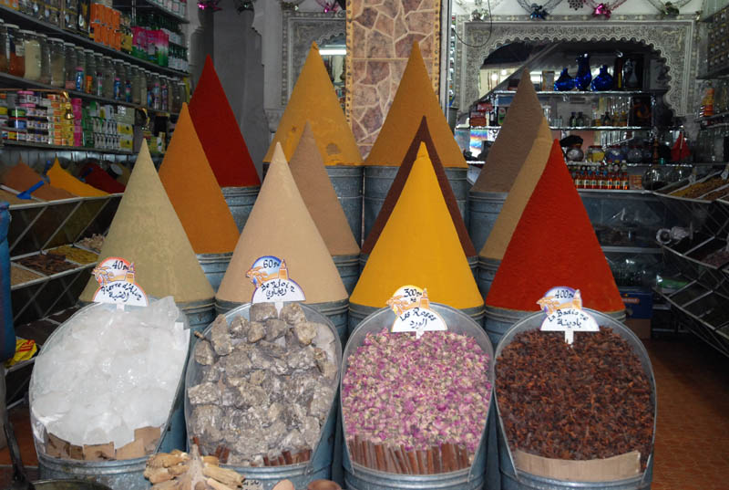 Marrakech - Mercado cubierto